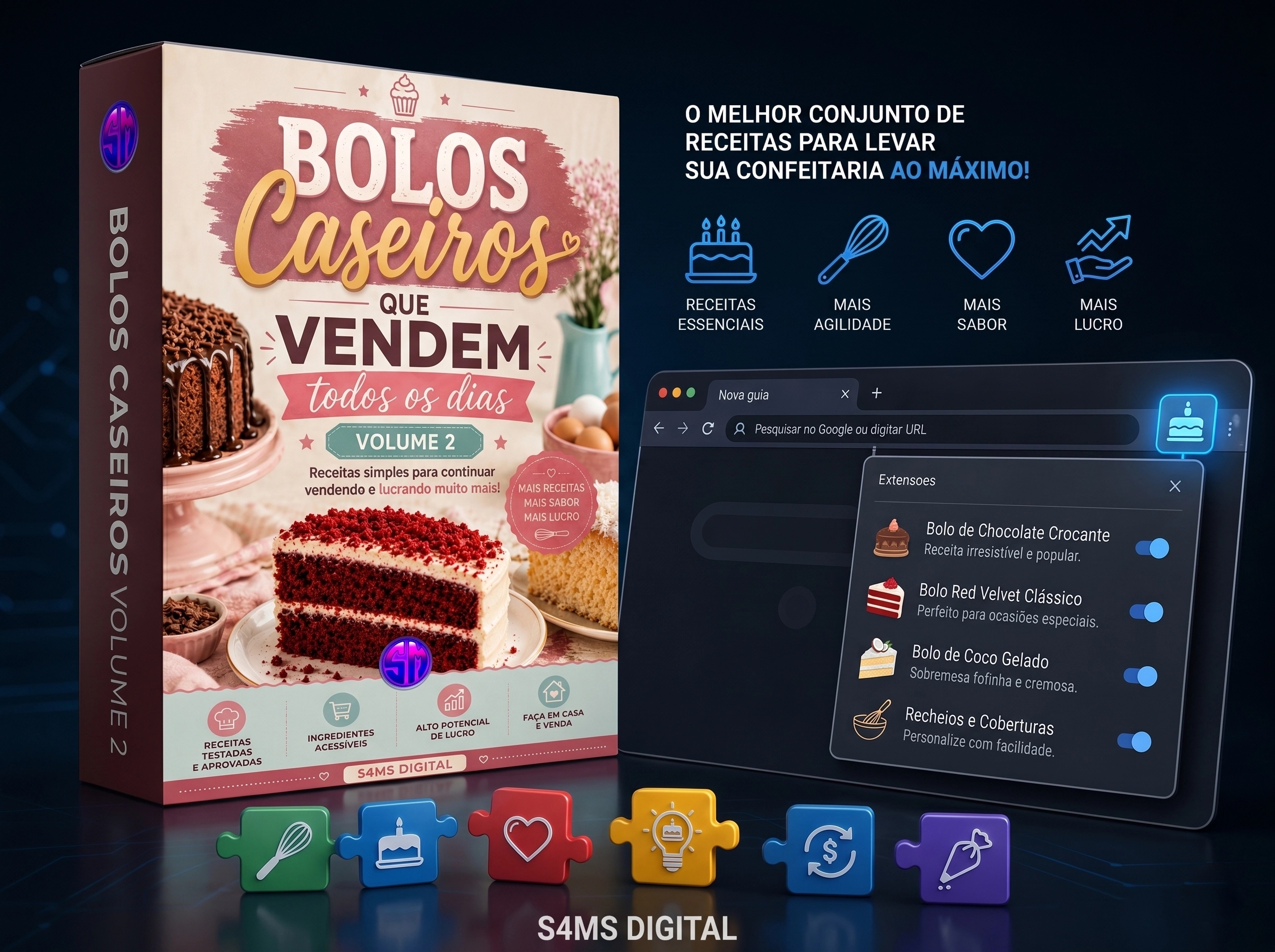 Bolo Caseiros que vendem - VOL2